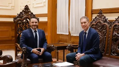 En Corrientes, Diego Santilli sumó al gobernador para la reforma laboral: 