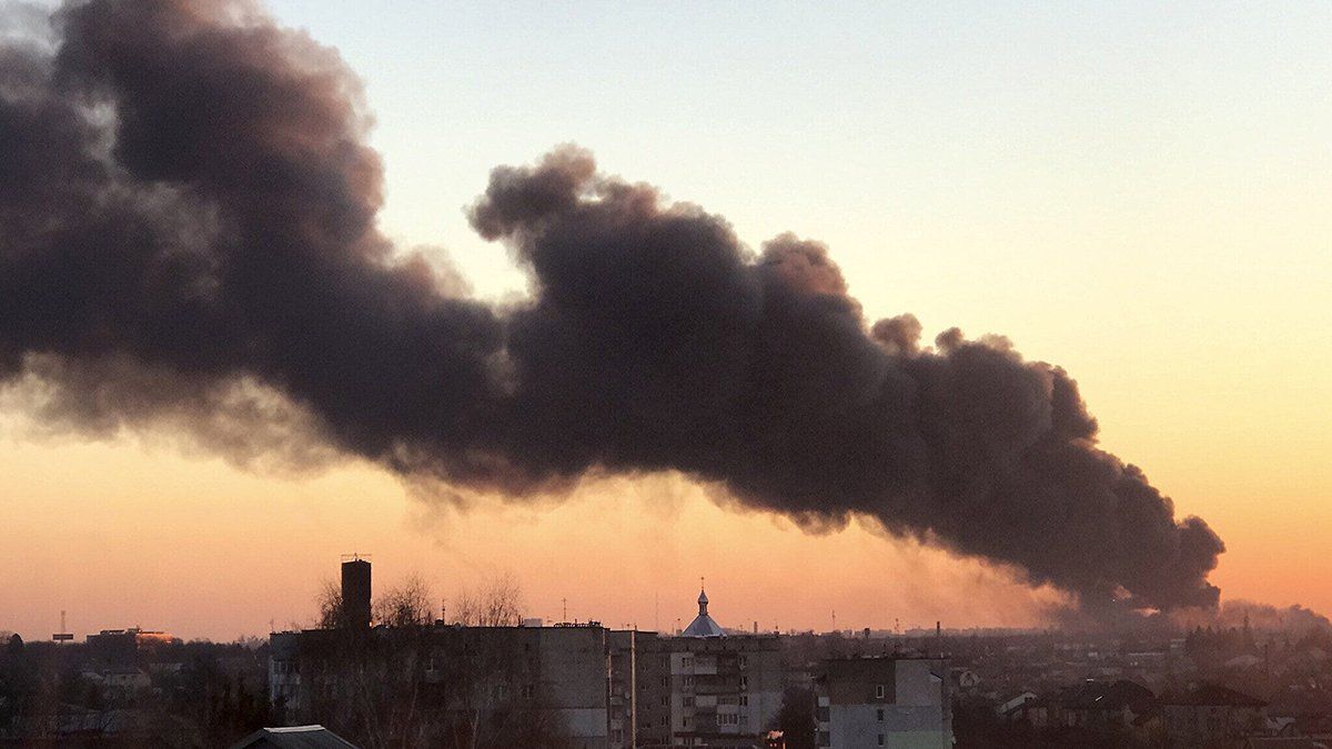 El 18 de marzo, los rusos atacaron un taller de reparaci&oacute;n de aviones cerca del aeropuerto de Lviv.