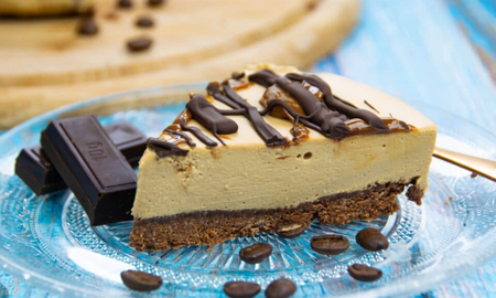 Un postre delicioso para los amantes del café Un postre delicioso para los amantes del café