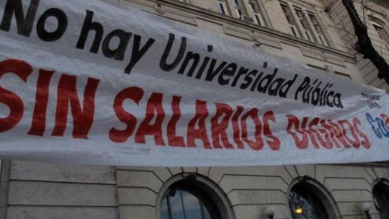 Las Universidades profundizan los reclamos y lanzan un paro por 48 horas.&nbsp;