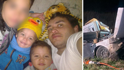 Ricardo Oliva y sus tres hijos murieron en el trágico choque ocurrido sobre la ruta nacional N° 19, entre las localidades cordobesas de El Tío y El Fuertecito.
