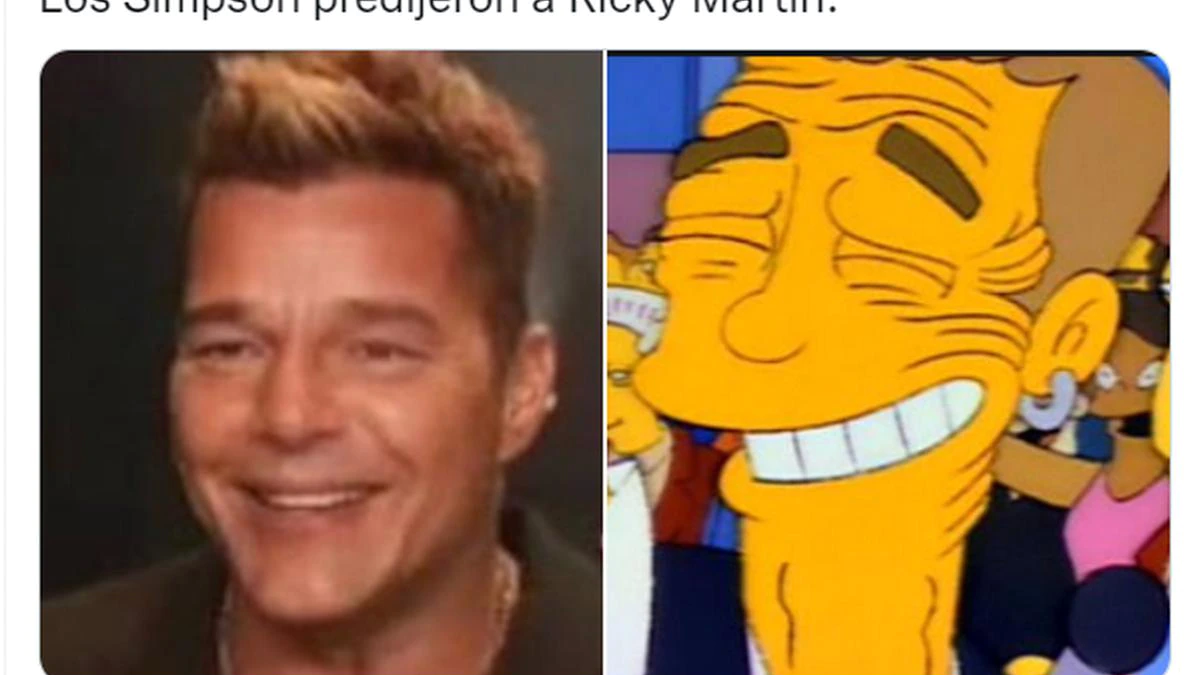 Ricky Martin reapareció con la cara operada y las redes estallaron de memes