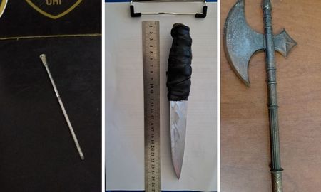 Tres detenidos en Santa Fe por portación indebida de objetos punzantes y contundentes. Tres detenidos en Santa Fe por portación indebida de objetos punzantes y contundentes.