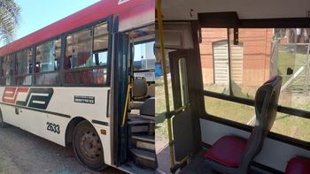 En un confuso episodio, un chofer de colectivo y el papá de un pasajero se pelearon este jueves en el límite entre Recreo y Santa Fe.