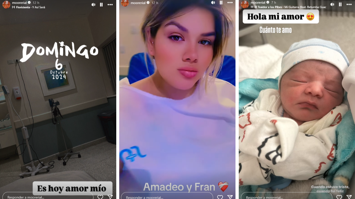 Los tiernos posteos que hizo More Rial con la llegada de su hijo Amadeo. Los tiernos posteos que hizo More Rial con la llegada de su hijo Amadeo.