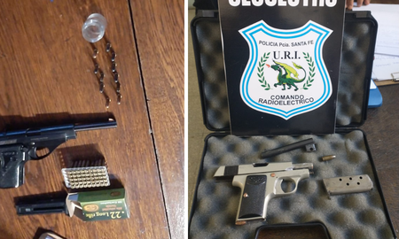 Un abuelo de barrio Sur amenazó a dos empleados de Litoral Gas con un arma y quedó detenido. Un abuelo de barrio Sur amenazó a dos empleados de Litoral Gas con un arma y quedó detenido.