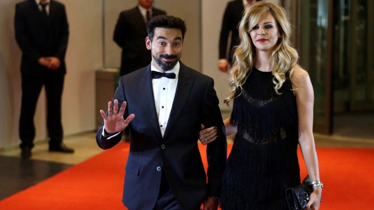 Pocho Lavezzi y Yanina Screpante.