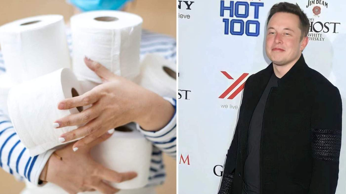 Elon Musk le ganó al papel higiénico.