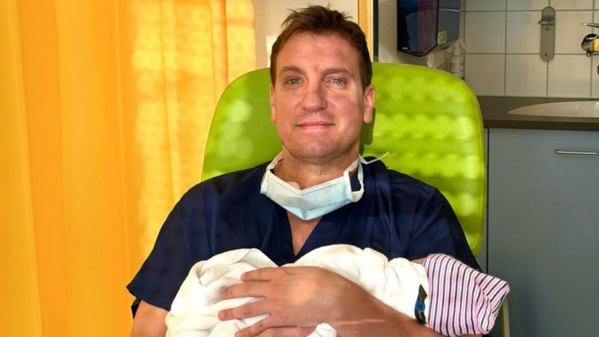 Maxi López anunció en redes sociales el nacimiento de su hijo Lando.