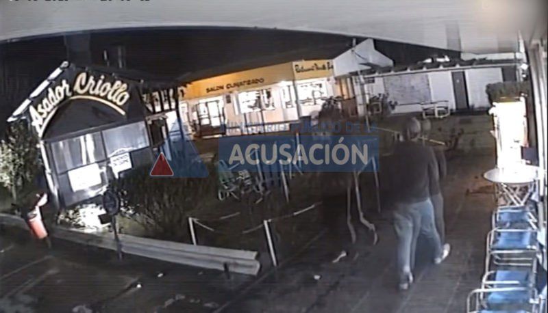 Un video muestra los minutos previos al supuesto ataque que sufrió Valdés