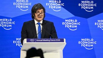 Chequeos a los dichos de Javier Milei durante su discurso en el Foro de Davos