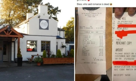 Se fueron sin pagar del restaurante, pero el propietario consiguió recuperar el dinero con un original método