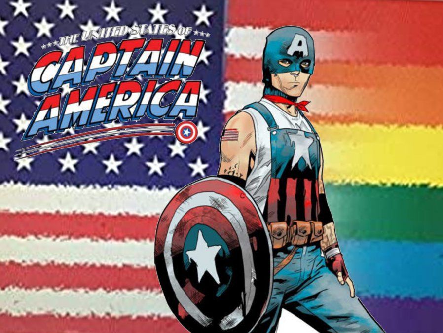 Marvel presenta un Capitán América renovado y abiertamente homosexual