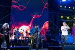 Los Abuelos de la Nada se presentan en el festival El Invernal este viernes 24 en la Estación Belgrano.