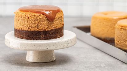 Mini cheesecakes de dulce de leche sin horno: cremosos, rápidos e irresistibles