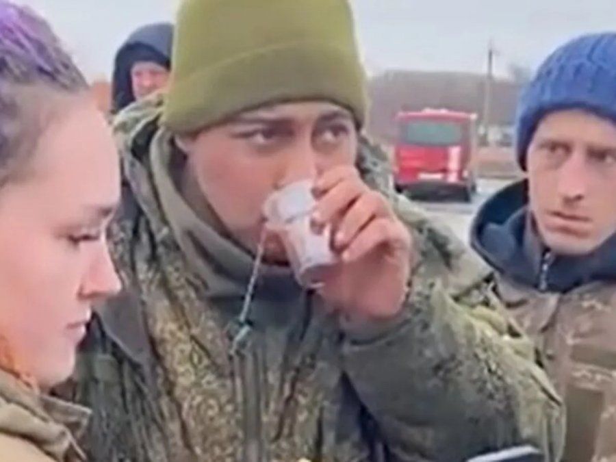 Video: soldado ruso se rindió