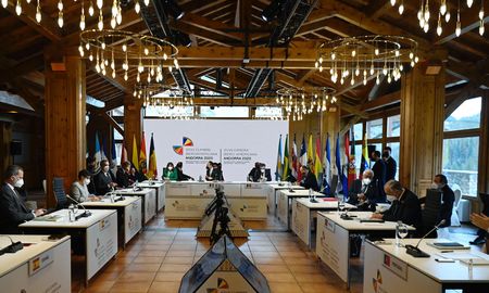 La pandemia fue el tema central de una inédita Cumbre Iberoamericana semipresencial que se desarrolló en Andorra. La pandemia fue el tema central de una inédita Cumbre Iberoamericana semipresencial que se desarrolló en Andorra.