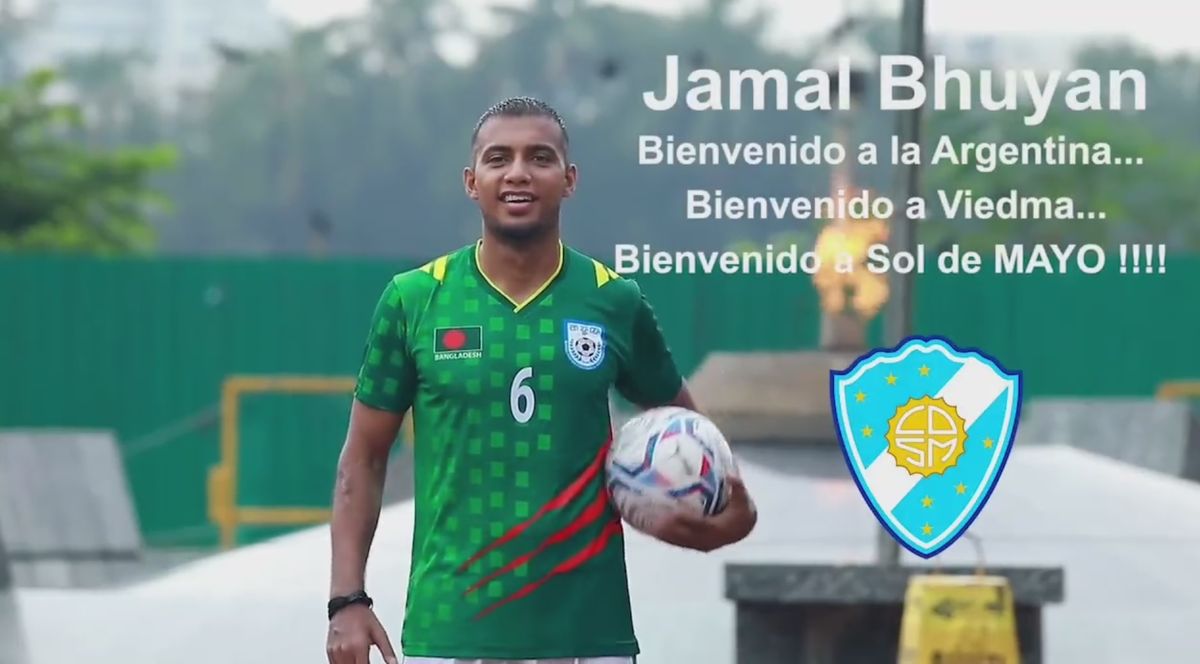 El capitán de la selección de Bangladesh se transformó en jugador de Sol de Mayo de Viedma.