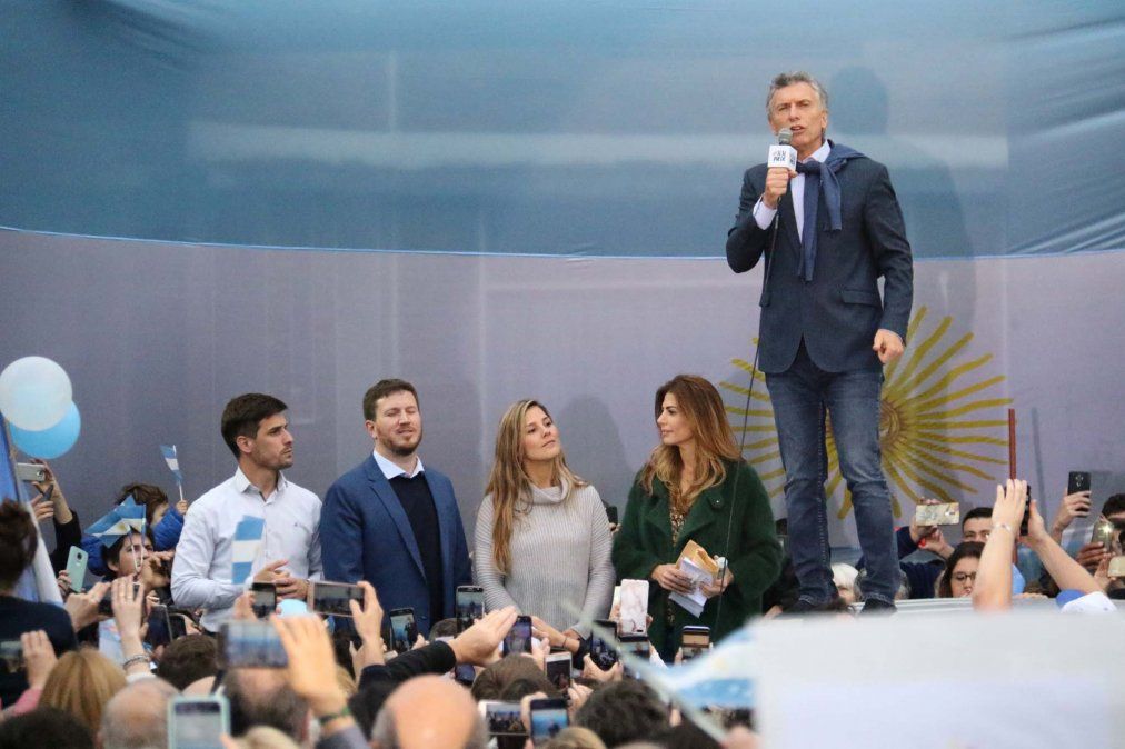 Angelini destacó el apoyo del expresidente Mauricio Macri en su candidatura a senador nacional.