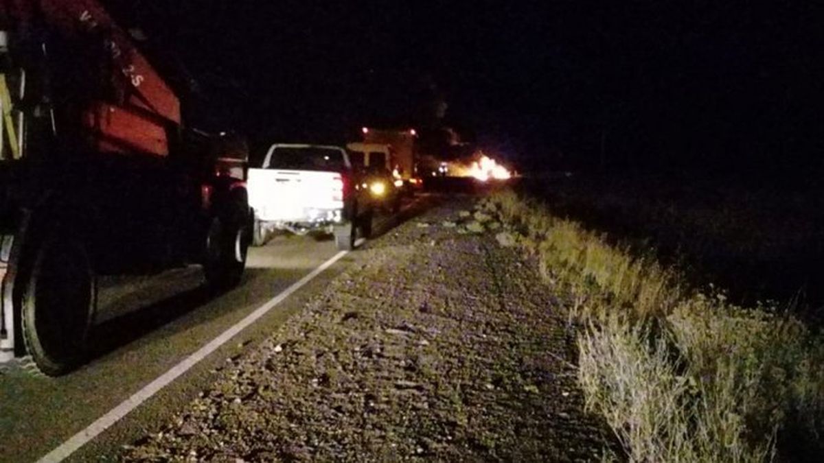 Choque, fuego y muerte en una ruta de Neuquén: tres personas murieron ...