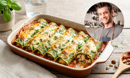 Canelones sin harina fáciles y saludables. Canelones sin harina fáciles y saludables.