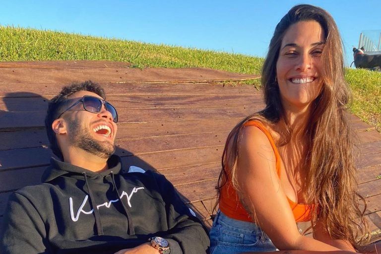 Ivana Nadal y Bruno Siri.