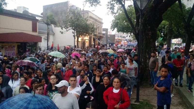 Masiva movilización contra los tarifazos en Santa Fe