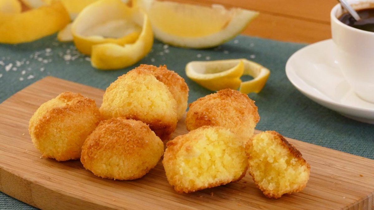 Copitos de coco dulces y sin TACC.