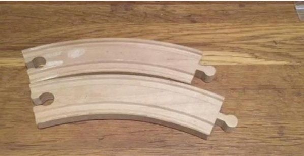 ¿Cuál es la mayor de estas dos piezas?