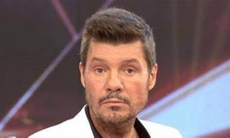 Terrible caída histórica de Tinelli. Terrible caída histórica de Tinelli.