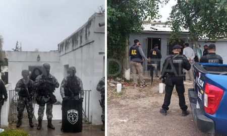Tres detenidos tras múltiples allanamientos en Rosario Tres detenidos tras múltiples allanamientos en Rosario