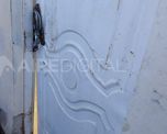 Así quedó la puerta que fue violentada por los delincuentes. Así quedó la puerta que fue violentada por los delincuentes.