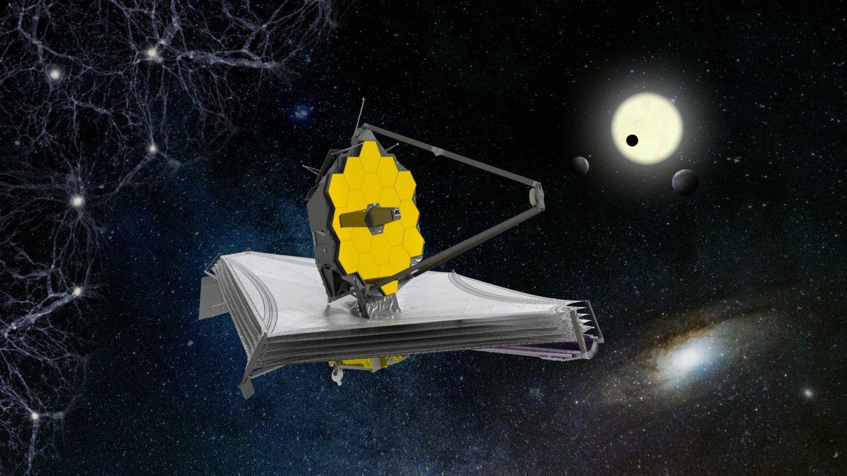 La misión del James Webb comienza a millones de kilómetros de la Tierra.