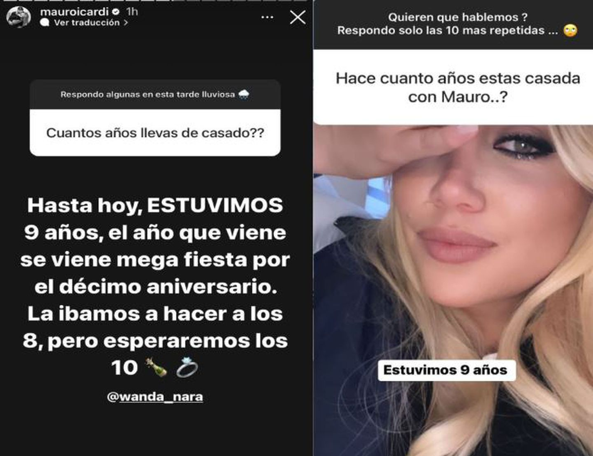 La empresaria y el futbolista compartieron historias en Instagram, en donde dejaron al descubierto su traición a Maxi López.