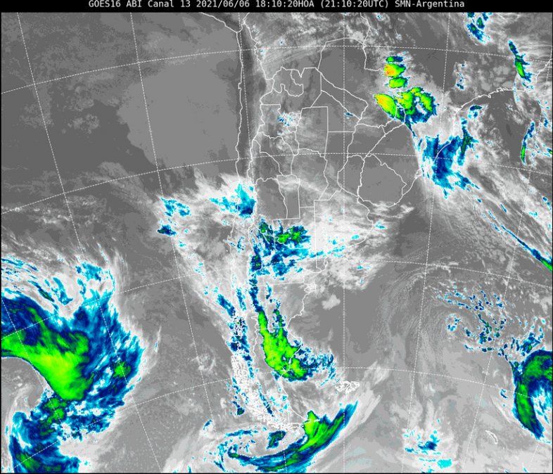 Imágenes satelitales.