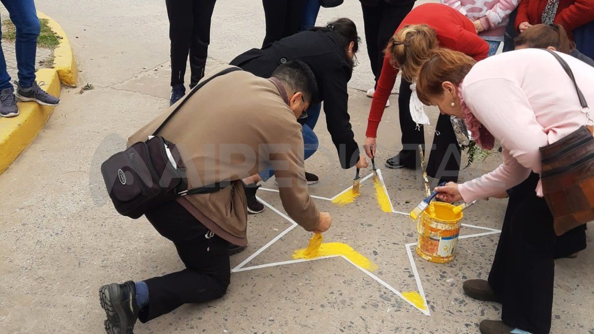 Fue este sábado a la mañana en la esquina de San Martín y Sarmiento