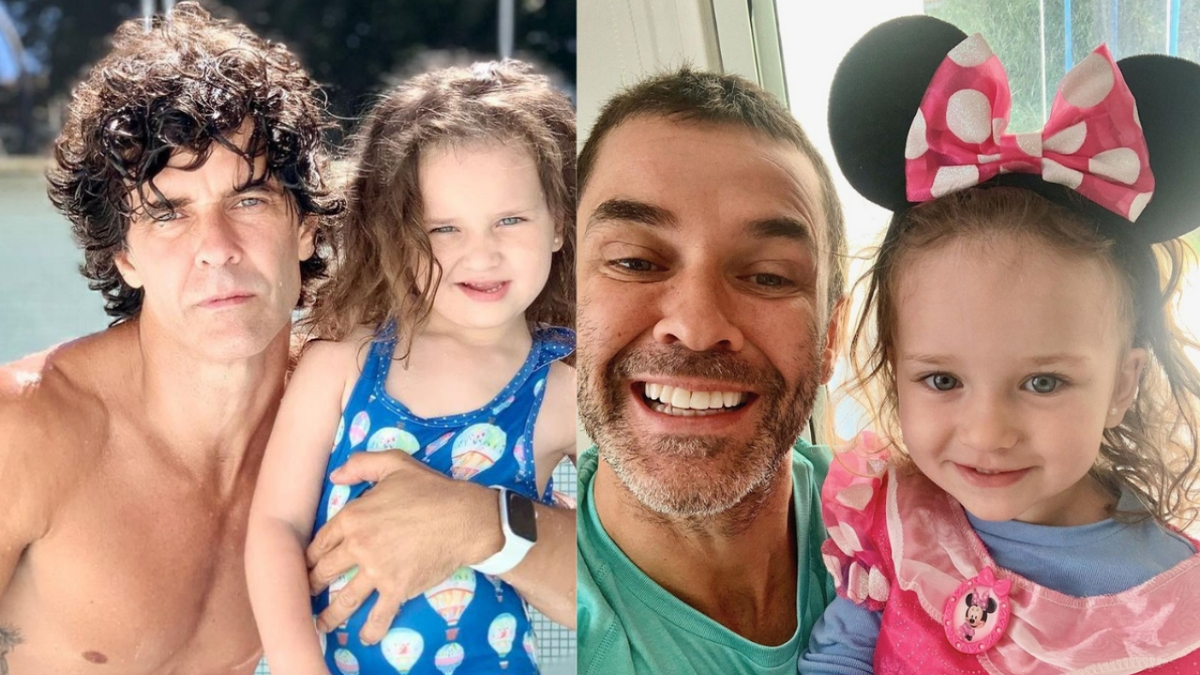 Mariano Martínez y su hija Alma