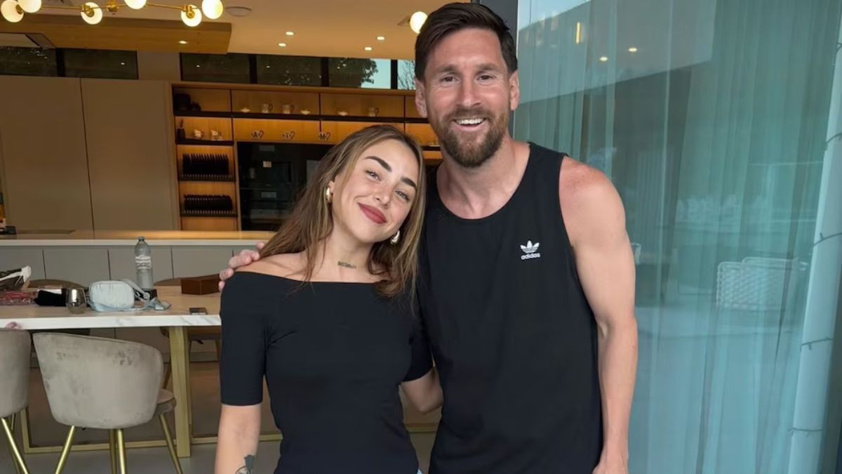 La tremenda foto de Lionel Messi y Nicki Nicole en Argentina después de Navidad
