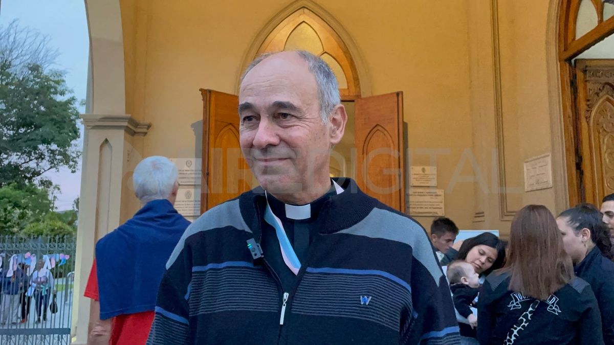 Olidio Panigo se refirió a la misa para personas enfermas y con discapacidad que se realizó por la mañana: Fue un momento muy fuerte