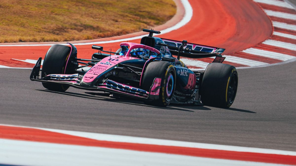 Franco Colapinto finalizó 14 en la Sprint del Gran Premio de Estados Unidos.