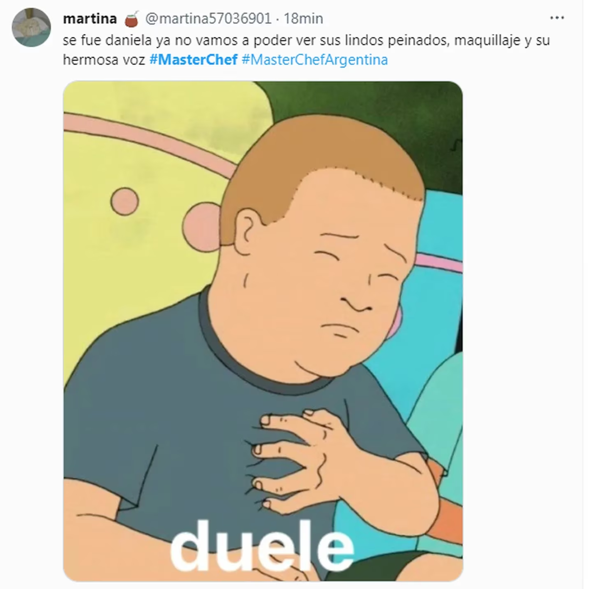 Los mejores memes por la eliminación de Daniela de MasterChef. Los mejores memes por la eliminación de Daniela de MasterChef.