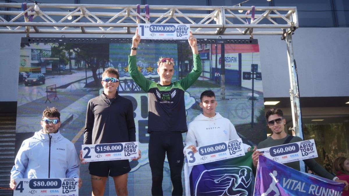 Aristóbulo Corre: todos los ganadores de la tercera edición de la maratón en Santa Fe