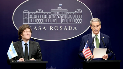 Estados Unidos respaldó las reformas económicas de Javier Milei y elogió a Luis Caputo