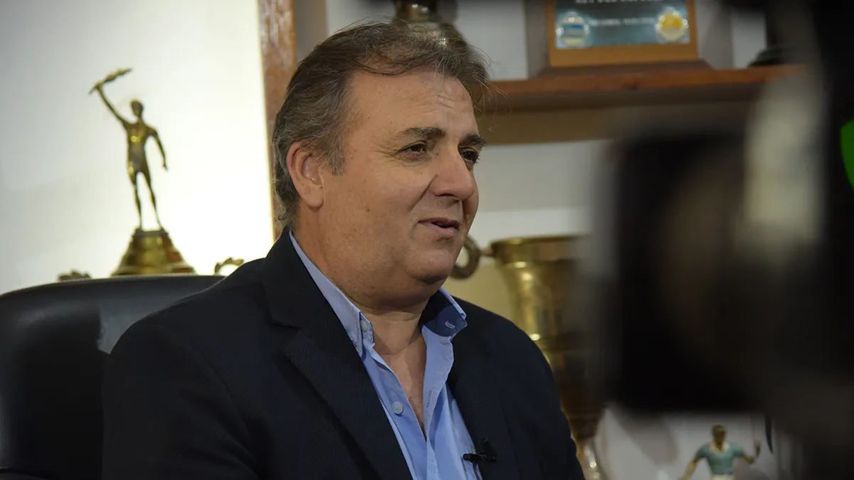 Alicio Dagatti, presidente de Estudiantes. Alicio Dagatti, presidente de Estudiantes.