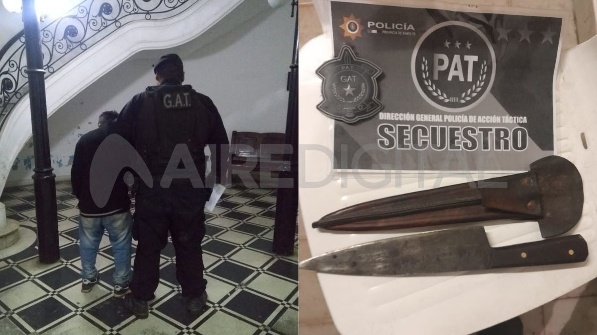 Santo Tomé: violó la perimetral, se metió en la casa de su ex con un arma blanca y ella lo denunció