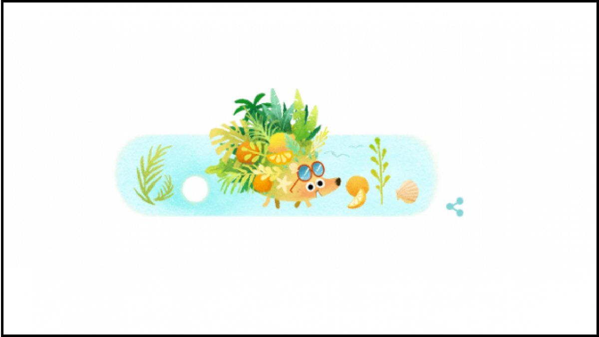 Solsticio de verano: así le da la bienvenida Google a la estación más calurosa del hemisferio sur