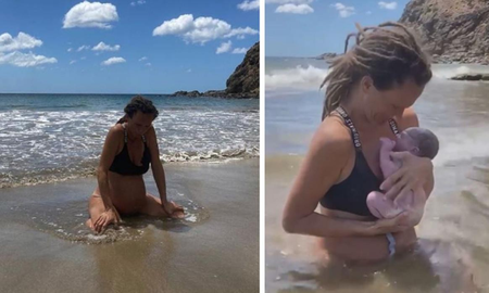 Video: dio a luz en el océano sin atención médica y se volvió viral Video: dio a luz en el océano sin atención médica y se volvió viral