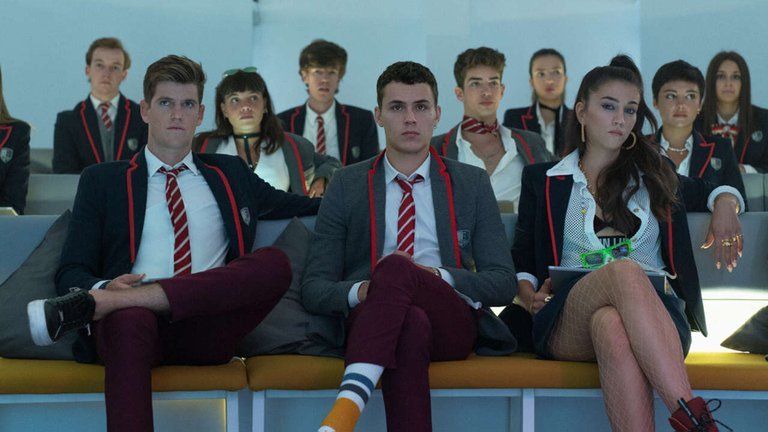 Qué actores están en "Élite 4".