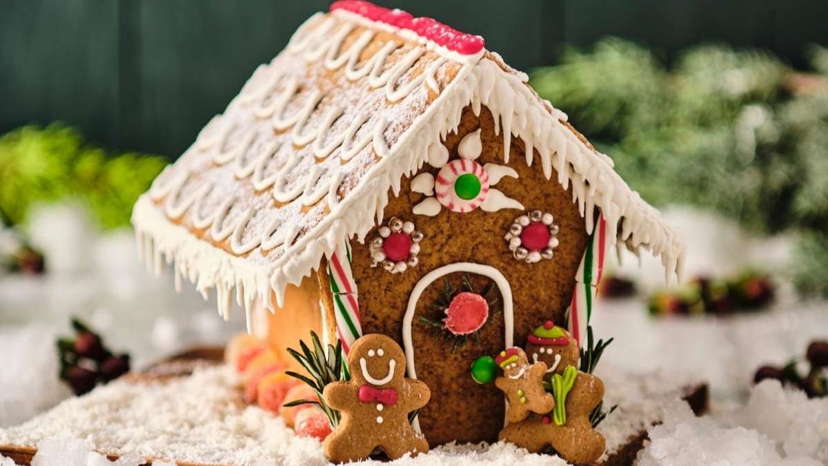 Animate a crear esta divertida y deliciosa casa de galletitas.