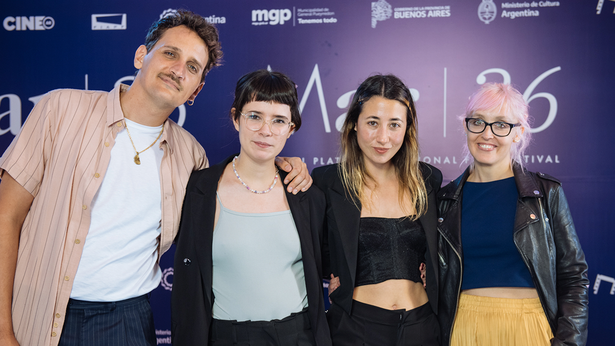Cristi&aacute;n Jensen, Sol Berruezo Pichon-Rivi&eacute;re, Antonella Saldicco y Laura Mara Tabl&oacute;n